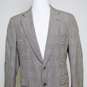 Brooks Brothers Grey Glen Plaid Sportcoat  40R